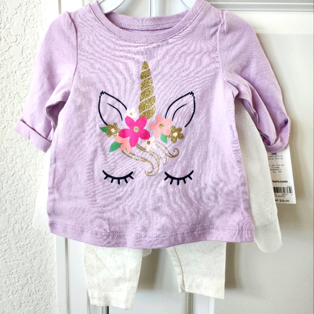 Carter's Unicorn 2-Piece